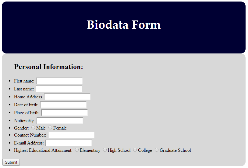Only new forms. Information form. Personal information. Personal information Cards. Personal data forms.